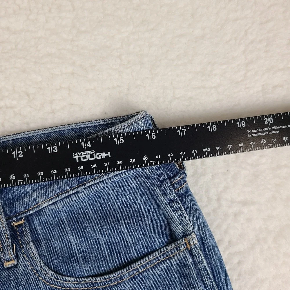 Hollister Jeans Womens 15S 15 Short 32x25 Ultra High Rise Mom‎ Vintage Stretch